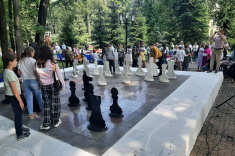 В брянском парке-музее имени А. Толстого отметили День шахмат