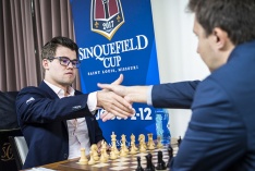 Carlsen, Caruana and MVL Lead the Race in Saint Louis
