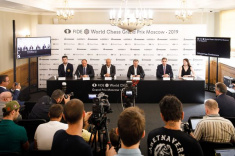 В Москве прошла пресс-конференция, посвященная началу этапа Гран-при ФИДЕ