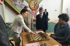 Natalia Komarova, Anatoly Karpov Visiting Poikovsky Tournament