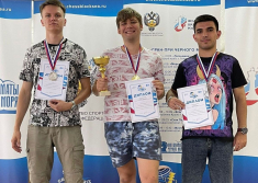 Владимир Захарцов стал победителем турнира AMAKS Курорт "Орбита"