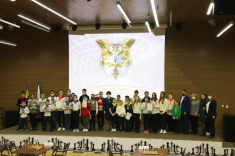 В Югорской шахматной академии прошла игра "Что? Где? Когда?"