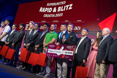 Ян Непомнящий стал вторым на этапе Grand Chess Tour в Загребе