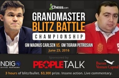 Магнус Карлсен сыграет с Тиграном Петросяном в матче на Chess.com