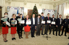 Year's Results Recapped in the Central Chess Club in Moscow