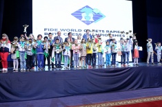 World Cadets Blitz Championship Finishes in Minsk
