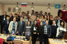 В Барнауле прошел матч между шахматистами России и Казахстана