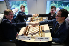 Максим Матлаков победил в турнире Roscongress Cup «Шахматный экспресс»