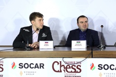 Round 3 of 5th Vugar Gashimov Memorial Finishes in Shamkir