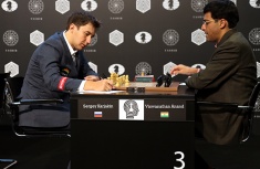 Сергей Карякин захватил лидерство на турнире претендентов