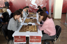SShOR on Chess and Checkers Pulls Ahead at Russian Women's Team Championship