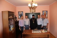 Chess Club Opens at Opochka Church of Transfiguration