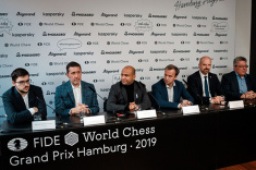 Third FIDE World Chess Grand Prix Leg Officially Opened in Hamburg