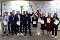 Шахматная сборная Москвы выиграла мужской и женский чемпионаты России