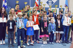 Russian Players Take Ten World Cadet & Youth Blitz Championship Medals