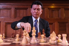 Кирсан Илюмжинов: Приятно было наблюдать за игрой наших шахматисток