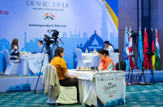 FIDE WGP: Aleksandra Goryachkina and Katerina Lagno Win in Round 7