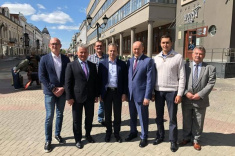 FIDE President Arkady Dvorkovich Visits Kazan