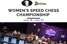 На Chess.com стартовал онлайн женский чемпионат под эгидой ФИДЕ