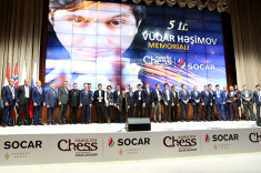 Сильнейшие гроссмейстеры выходят на старт Мемориала Вугара Гашимова в Шамкире