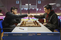 Уэсли Со и Алиреза Фируджа лидируют в главном турнире Tata Steel Chess