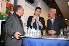 Владимир Крамник - победитель турнира в Хооговене