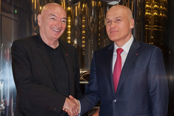 Jean Nouvel and Andrey Filatov