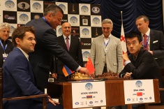 World Cup Final Aronian vs. Ding Starts in Tbilisi