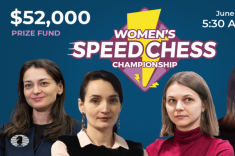 Alexandra Kostenuk and Kateryna Lagno Advance to Semifinal of Women's Speed Chess Championship 