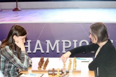 М. Музычук выиграла у Н. Погониной вторую партию финала чемпионата мира в Сочи