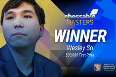 Уэсли Со выиграл онлайн-супертурнир Chessable Masters