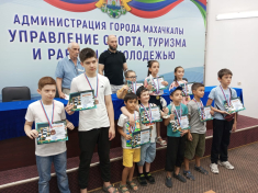 В Махачкале определились победители 4 этапа детского Кубка Дагестана по рапиду