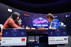 Ju Wenjun Becomes Sole Leader of FIDE Women's Grand Prix Leg