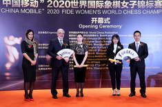 FIDE Women's World Championship Match Opens in Shanghai