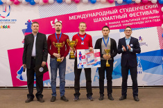В Красноярске завершился Международный студенческий шахматный фестиваль
