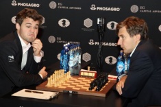 Classical Part of the World Championship Match Ends in a Draw