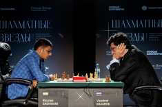 Раунак Садвани идет впереди на турнире "Шахматные звезды"