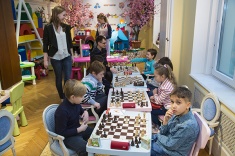 Русская шахматная школа провела первый урок в «Шахматном BOSCO Клубе»