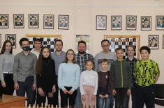Максим Чигаев и Даниил Юффа встретились с воспитанниками шахматной школы А. Карпова в Тюмени