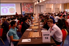 Five Rounds are Played at the World Junior Championship