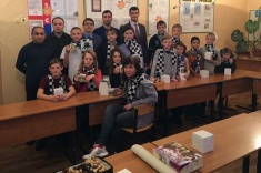 Georgy Nagibin Carries Out Simul in Orphanage Near Bryansk