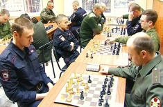 Северо-Кавказское региональное командование ВВ МВД России провело шахматный турнир