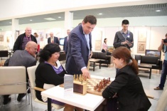 Шахматную гостиную в Екатеринбурге завершил блицтурнир