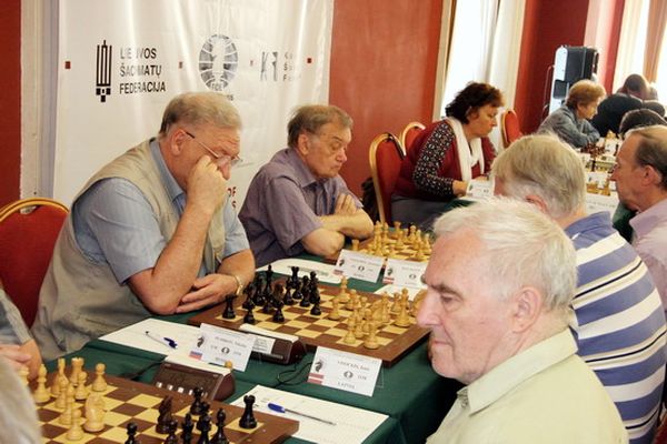 Nikolay Pushkov and Alexander Zakharov playing