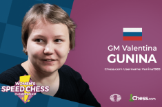 Валентина Гунина выиграла второй этап Women's Speed Chess Championship 