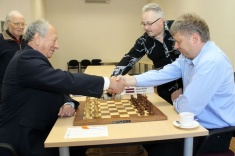 В Риге стартовал товарищеский матч А. Широв - Е. Свешников