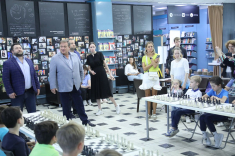 В "Московском доме книги" состоялись сеансы одновременной игры гроссмейстеров