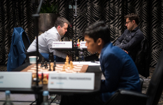 Ян Непомнящий обыграл Левона Ароняна на турнире WR Chess Masters