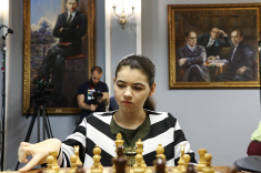 Александра Горячкина вышла в лидеры турнира претенденток 