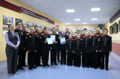 Состоялось первенство Тульского суворовского военного училища